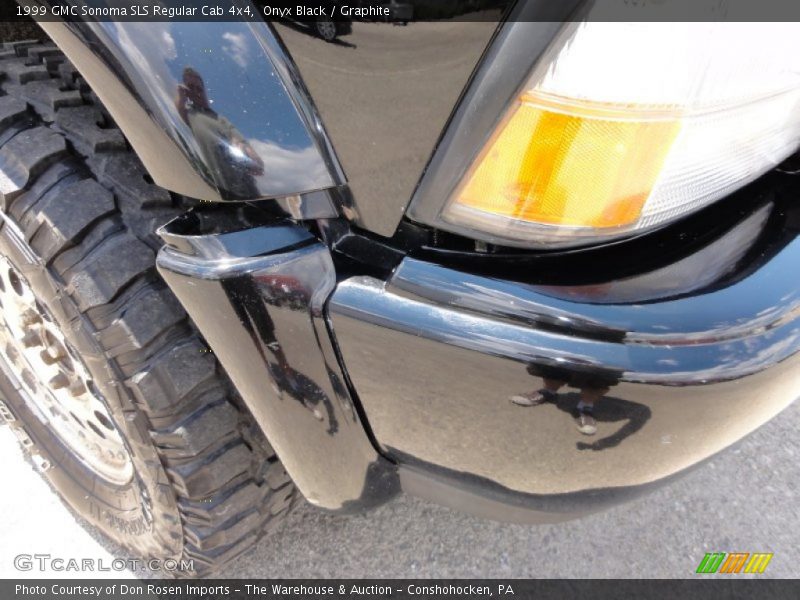Onyx Black / Graphite 1999 GMC Sonoma SLS Regular Cab 4x4