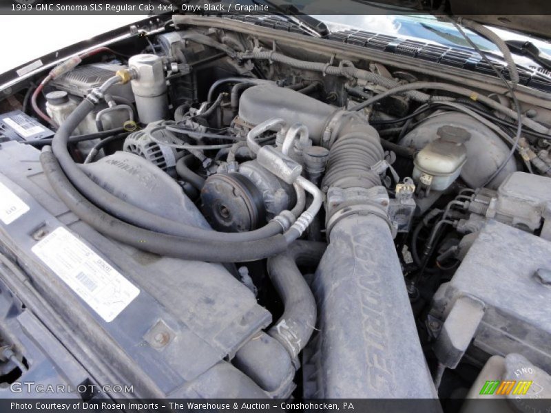  1999 Sonoma SLS Regular Cab 4x4 Engine - 4.3 Liter OHV 12-Valve V6