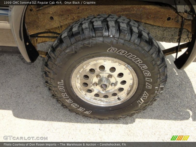 Onyx Black / Graphite 1999 GMC Sonoma SLS Regular Cab 4x4