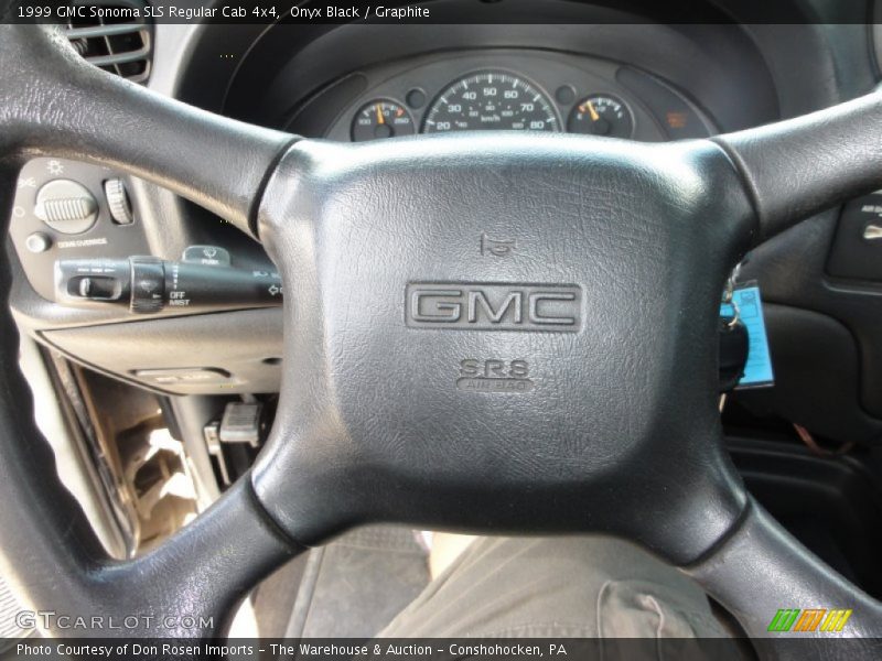 Onyx Black / Graphite 1999 GMC Sonoma SLS Regular Cab 4x4