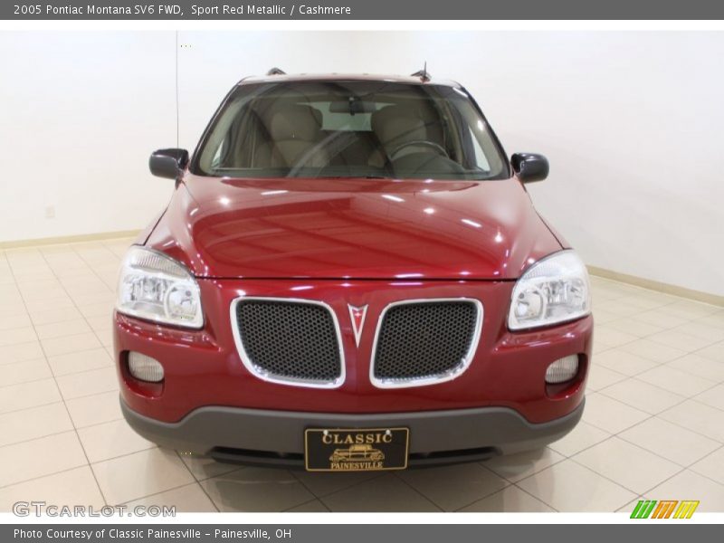 Sport Red Metallic / Cashmere 2005 Pontiac Montana SV6 FWD