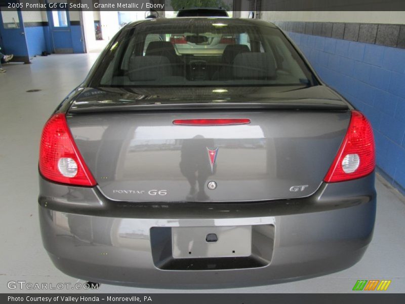 Granite Metallic / Ebony 2005 Pontiac G6 GT Sedan