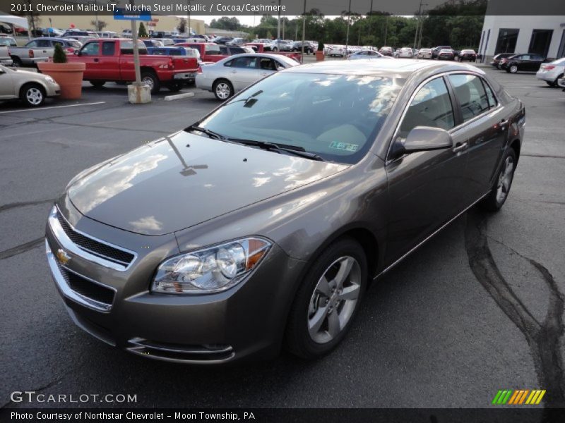 Mocha Steel Metallic / Cocoa/Cashmere 2011 Chevrolet Malibu LT