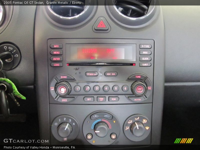 Granite Metallic / Ebony 2005 Pontiac G6 GT Sedan