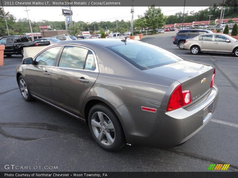 Mocha Steel Metallic / Cocoa/Cashmere 2011 Chevrolet Malibu LT