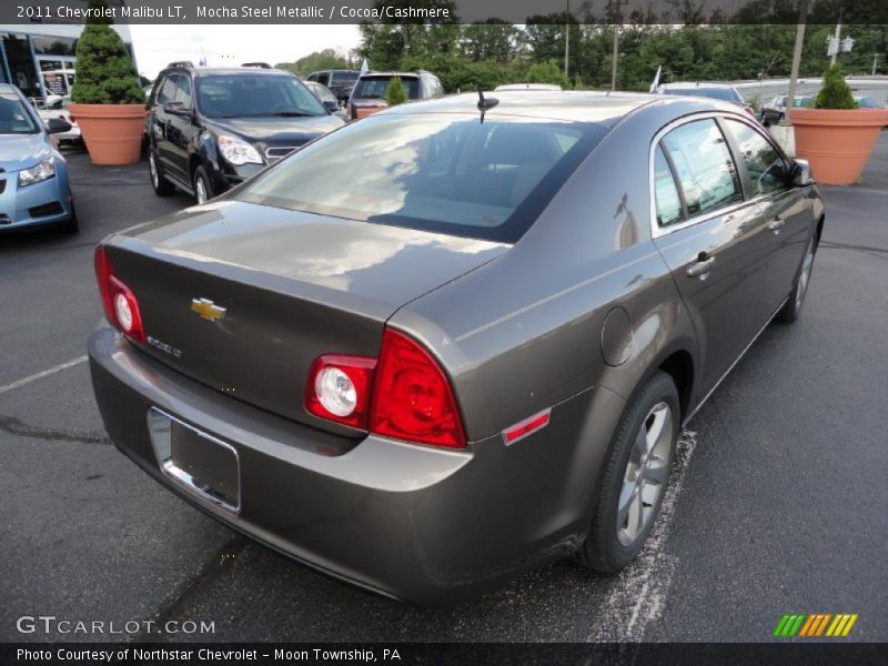 Mocha Steel Metallic / Cocoa/Cashmere 2011 Chevrolet Malibu LT