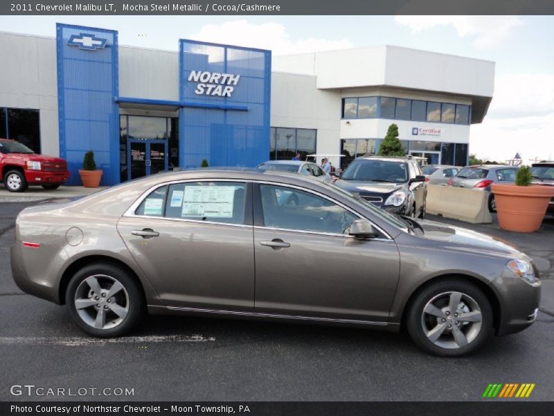 Mocha Steel Metallic / Cocoa/Cashmere 2011 Chevrolet Malibu LT