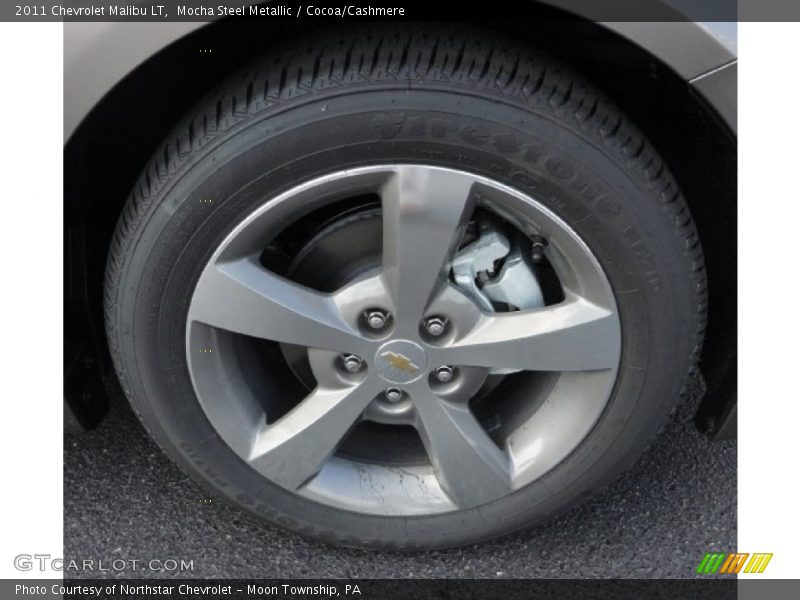 Mocha Steel Metallic / Cocoa/Cashmere 2011 Chevrolet Malibu LT