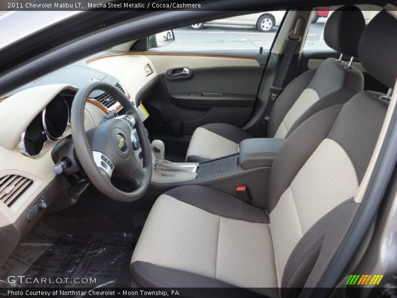 Mocha Steel Metallic / Cocoa/Cashmere 2011 Chevrolet Malibu LT