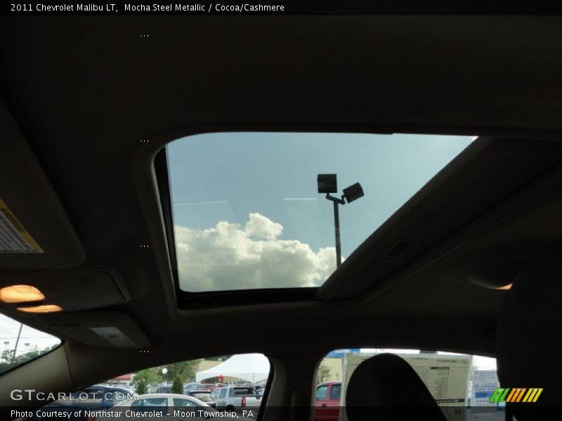 Mocha Steel Metallic / Cocoa/Cashmere 2011 Chevrolet Malibu LT