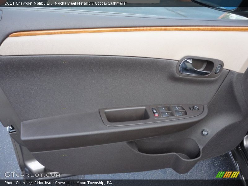 Mocha Steel Metallic / Cocoa/Cashmere 2011 Chevrolet Malibu LT