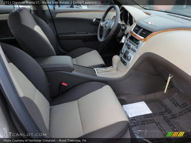 Mocha Steel Metallic / Cocoa/Cashmere 2011 Chevrolet Malibu LT