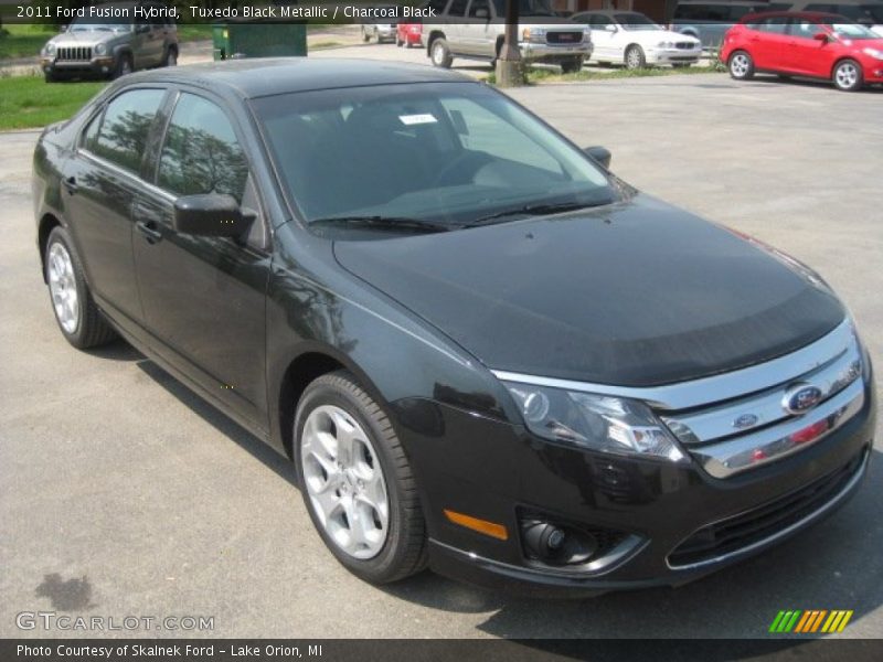 Tuxedo Black Metallic / Charcoal Black 2011 Ford Fusion Hybrid