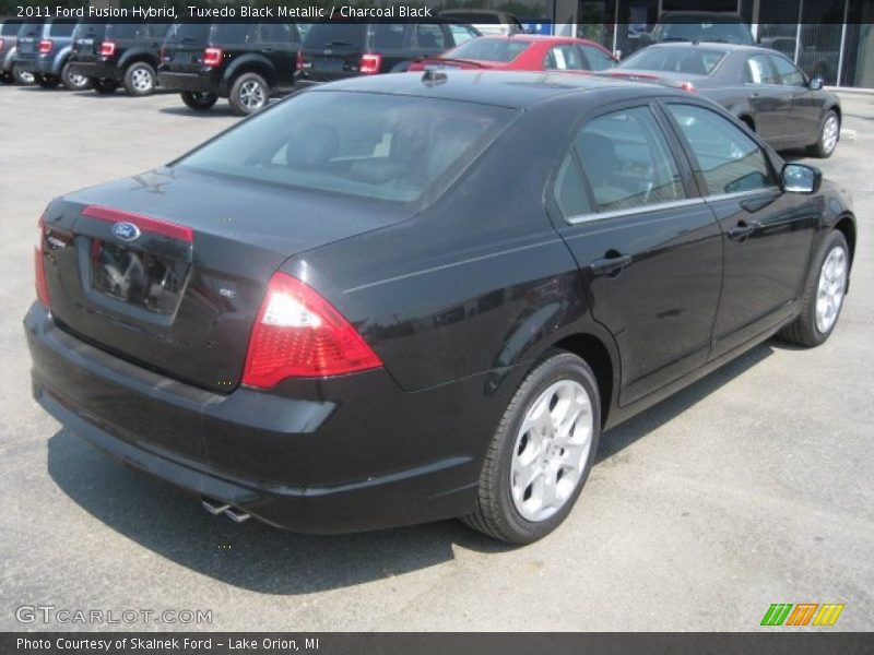 Tuxedo Black Metallic / Charcoal Black 2011 Ford Fusion Hybrid