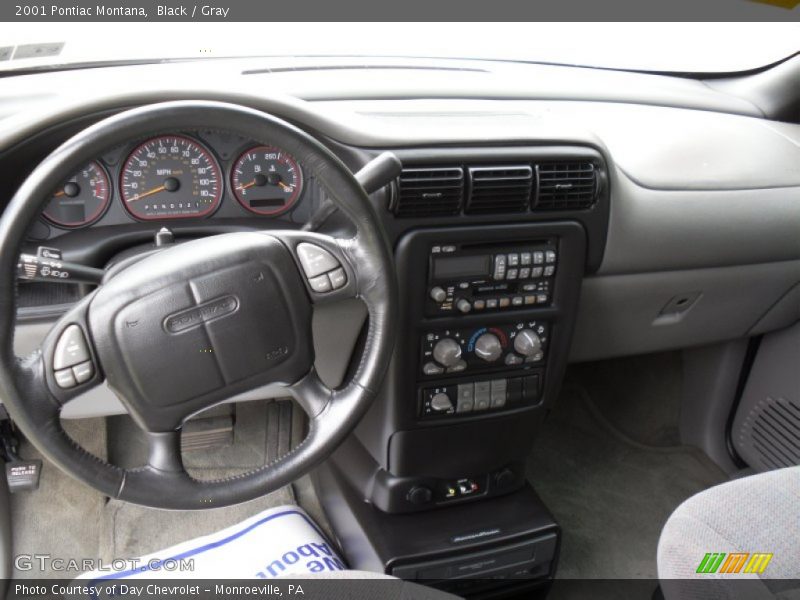 Dashboard of 2001 Montana 