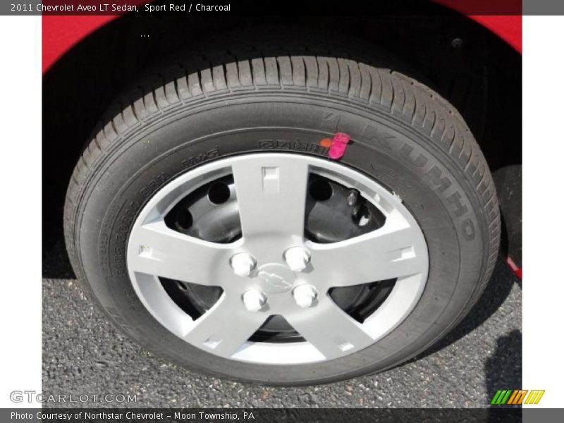 Sport Red / Charcoal 2011 Chevrolet Aveo LT Sedan