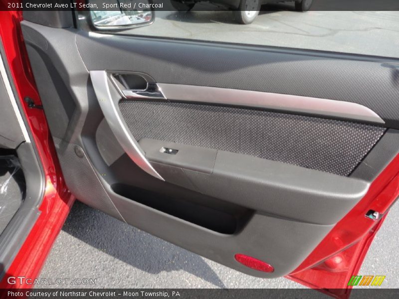 Sport Red / Charcoal 2011 Chevrolet Aveo LT Sedan