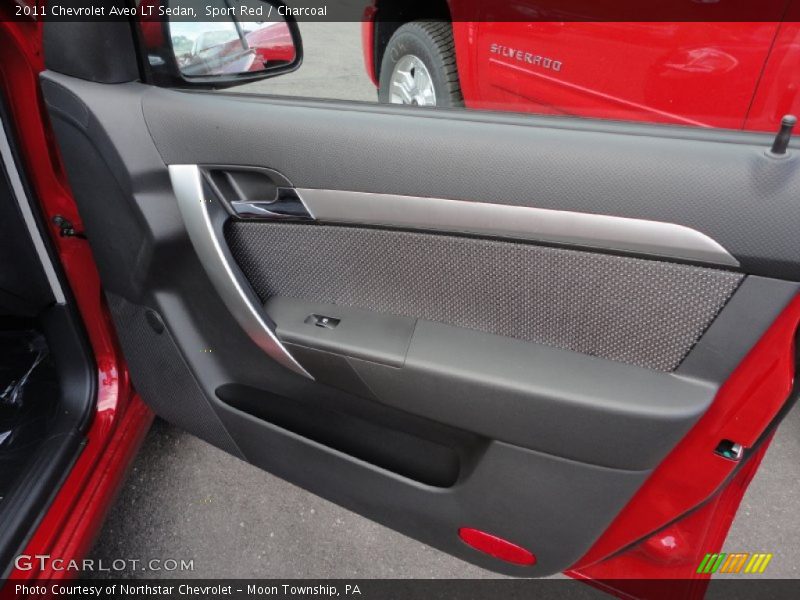 Sport Red / Charcoal 2011 Chevrolet Aveo LT Sedan