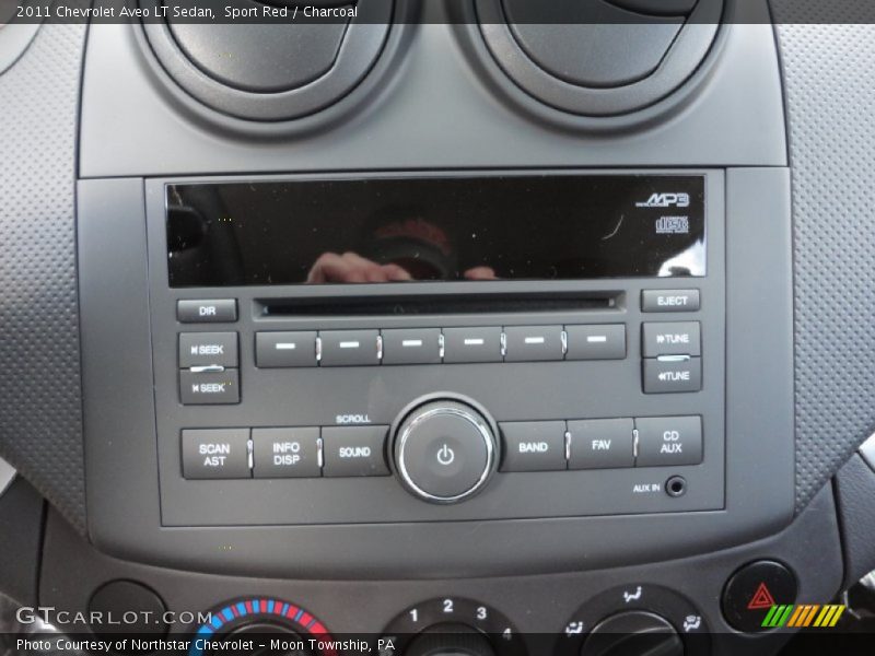 Sport Red / Charcoal 2011 Chevrolet Aveo LT Sedan