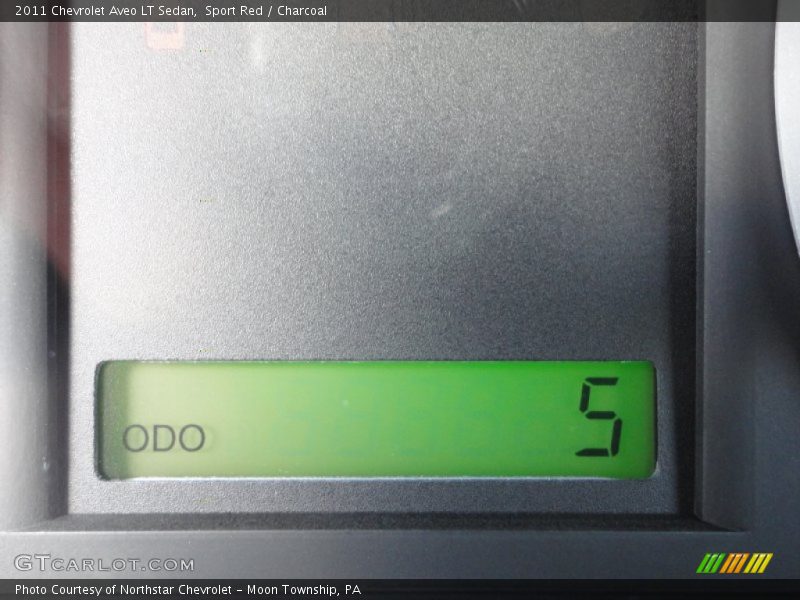 Sport Red / Charcoal 2011 Chevrolet Aveo LT Sedan