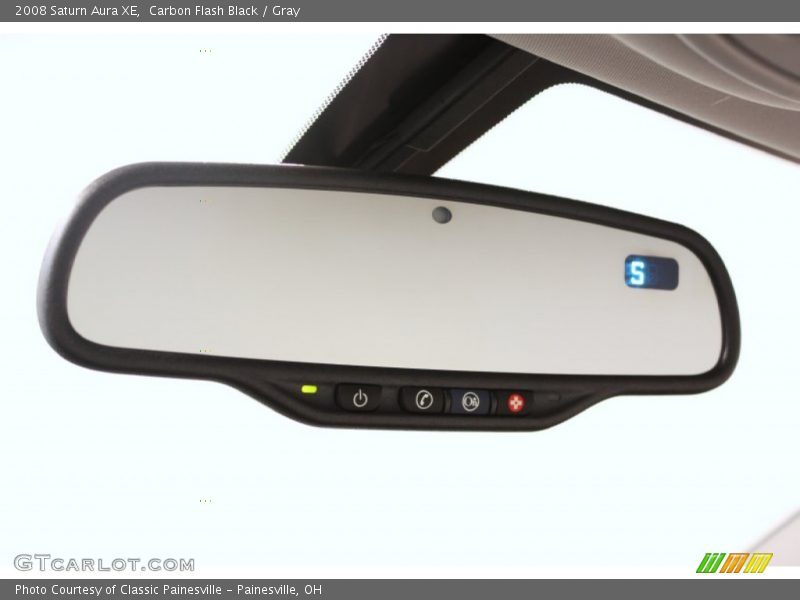 Carbon Flash Black / Gray 2008 Saturn Aura XE