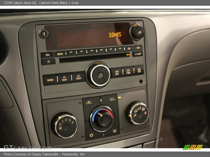 Carbon Flash Black / Gray 2008 Saturn Aura XE