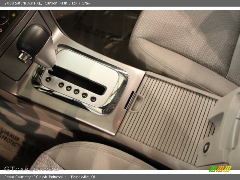 Carbon Flash Black / Gray 2008 Saturn Aura XE