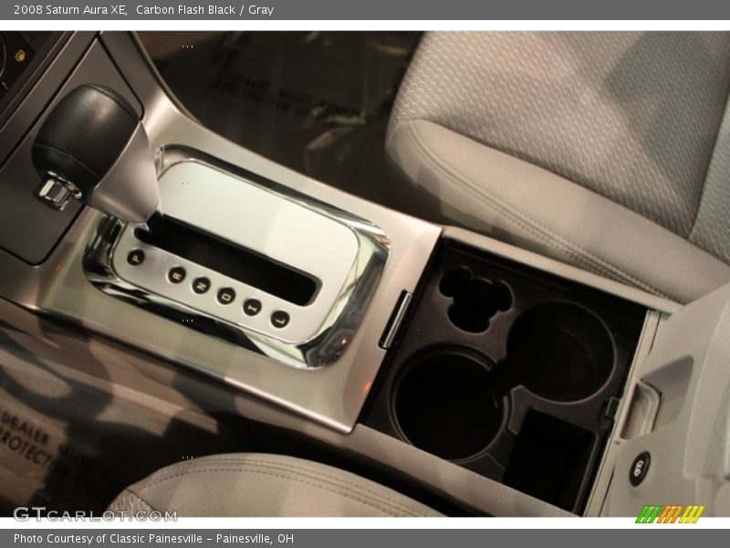 Carbon Flash Black / Gray 2008 Saturn Aura XE