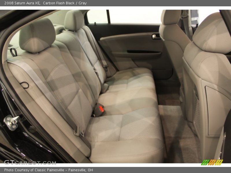 Carbon Flash Black / Gray 2008 Saturn Aura XE