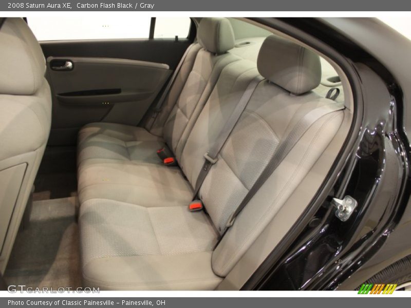 Carbon Flash Black / Gray 2008 Saturn Aura XE
