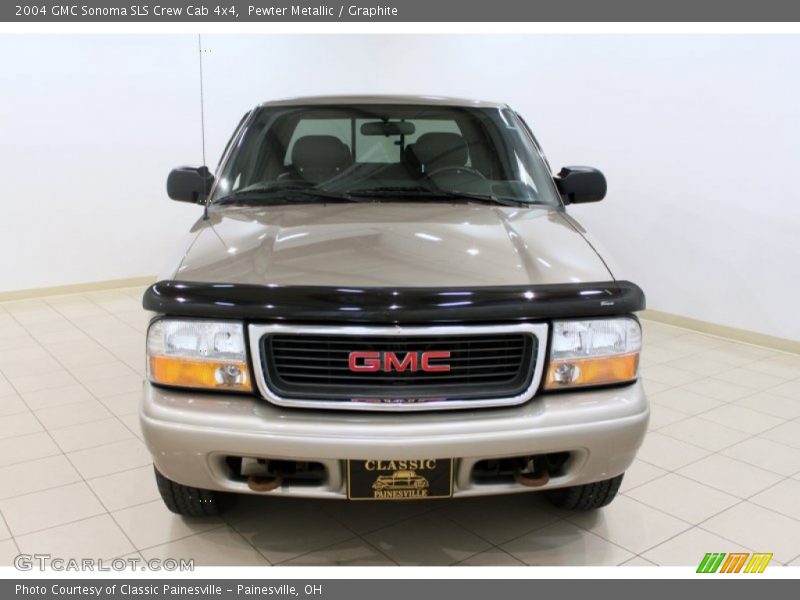 Pewter Metallic / Graphite 2004 GMC Sonoma SLS Crew Cab 4x4