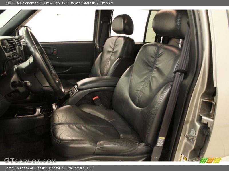 Pewter Metallic / Graphite 2004 GMC Sonoma SLS Crew Cab 4x4