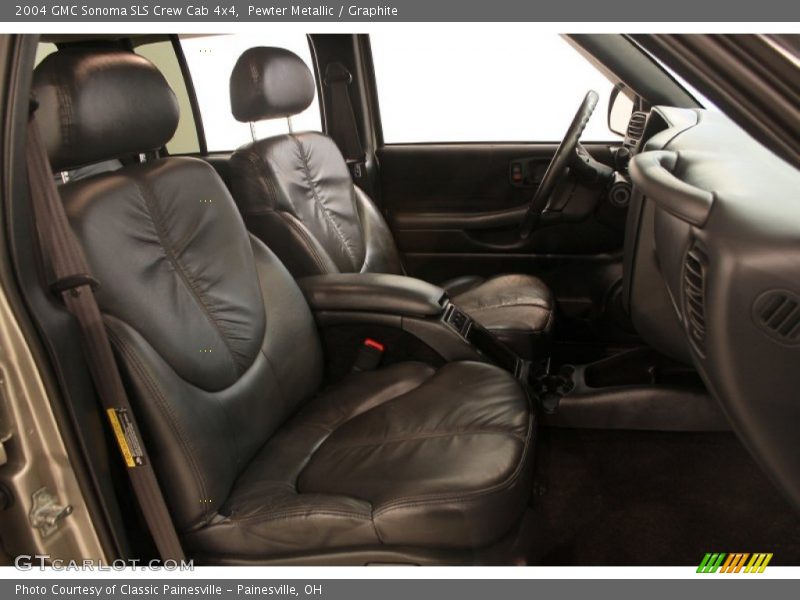 Pewter Metallic / Graphite 2004 GMC Sonoma SLS Crew Cab 4x4