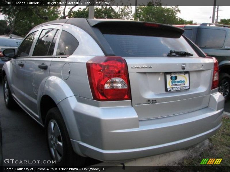 Bright Silver Metallic / Dark Slate Gray 2007 Dodge Caliber SE