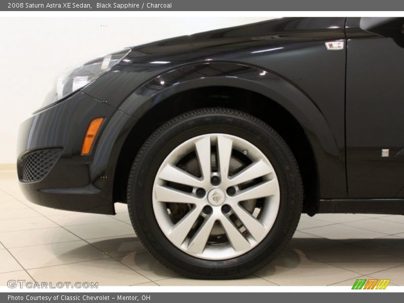 Black Sapphire / Charcoal 2008 Saturn Astra XE Sedan