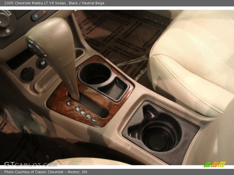 Black / Neutral Beige 2005 Chevrolet Malibu LT V6 Sedan