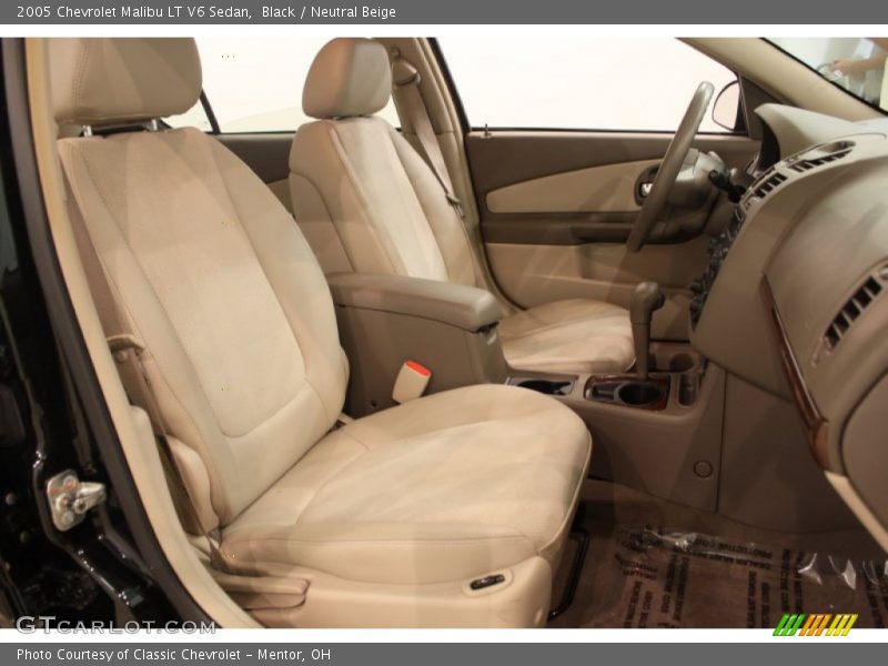 Black / Neutral Beige 2005 Chevrolet Malibu LT V6 Sedan