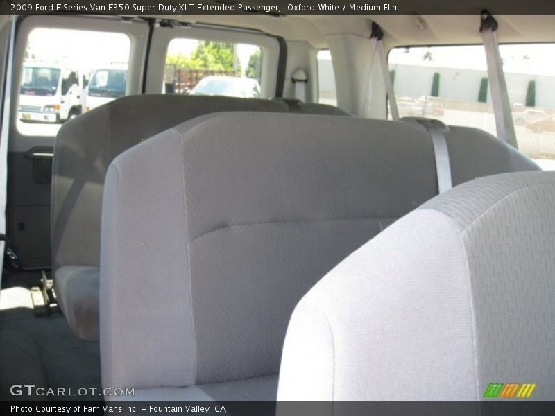 Oxford White / Medium Flint 2009 Ford E Series Van E350 Super Duty XLT Extended Passenger