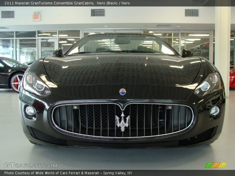 Nero (Black) / Nero 2011 Maserati GranTurismo Convertible GranCabrio