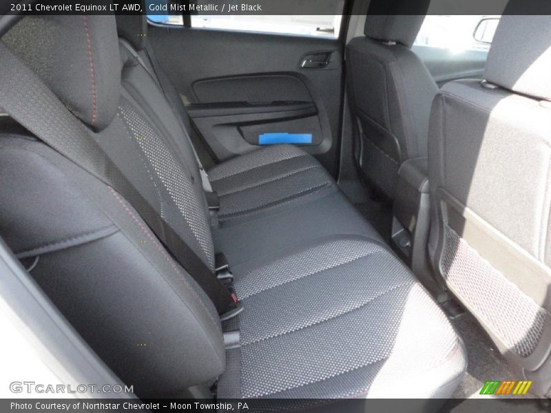 Gold Mist Metallic / Jet Black 2011 Chevrolet Equinox LT AWD