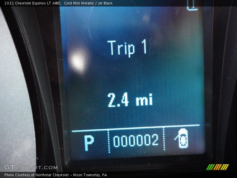 Gold Mist Metallic / Jet Black 2011 Chevrolet Equinox LT AWD