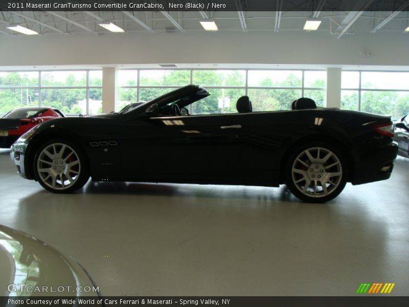 Nero (Black) / Nero 2011 Maserati GranTurismo Convertible GranCabrio