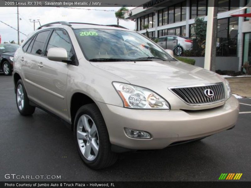 Front 3/4 View of 2005 RX 330