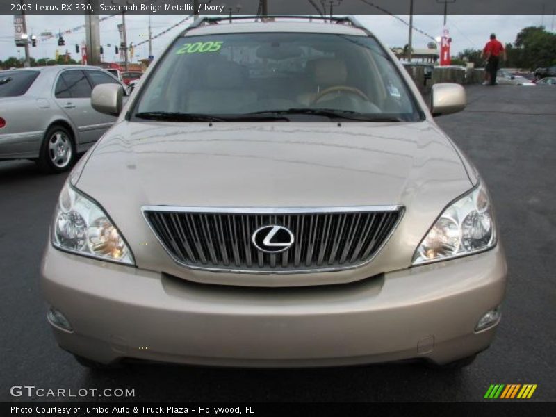 Savannah Beige Metallic / Ivory 2005 Lexus RX 330