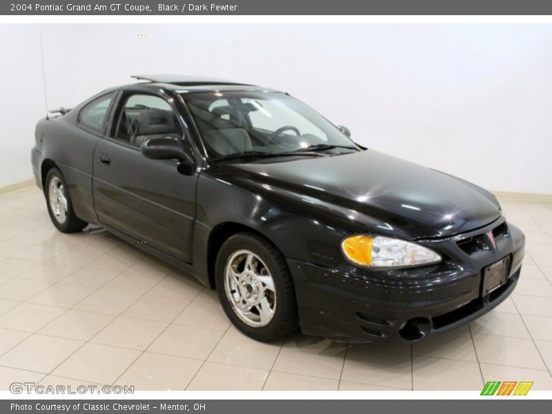 Black / Dark Pewter 2004 Pontiac Grand Am GT Coupe