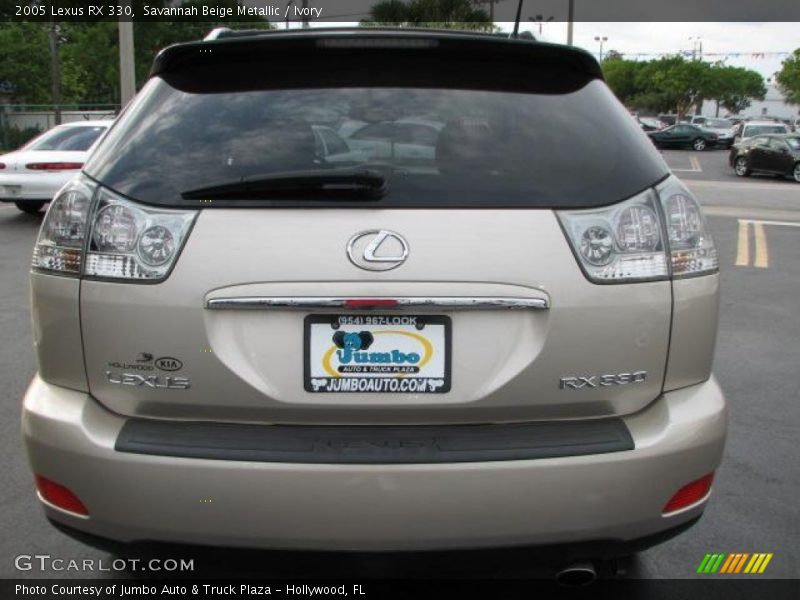 Savannah Beige Metallic / Ivory 2005 Lexus RX 330