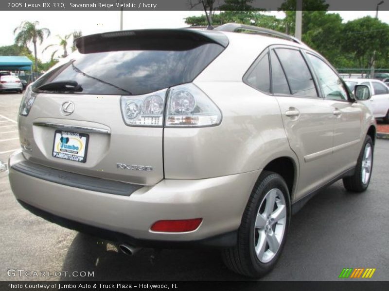 Savannah Beige Metallic / Ivory 2005 Lexus RX 330