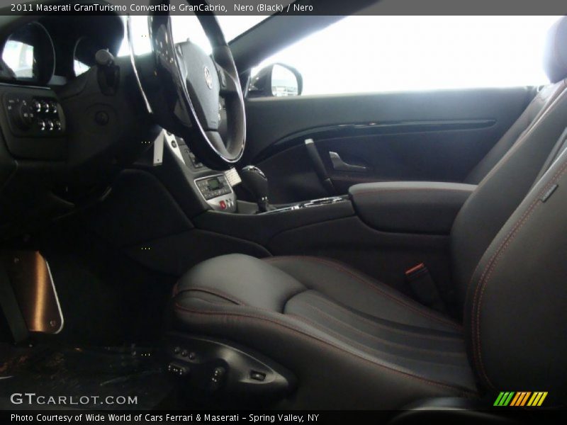 Nero (Black) / Nero 2011 Maserati GranTurismo Convertible GranCabrio