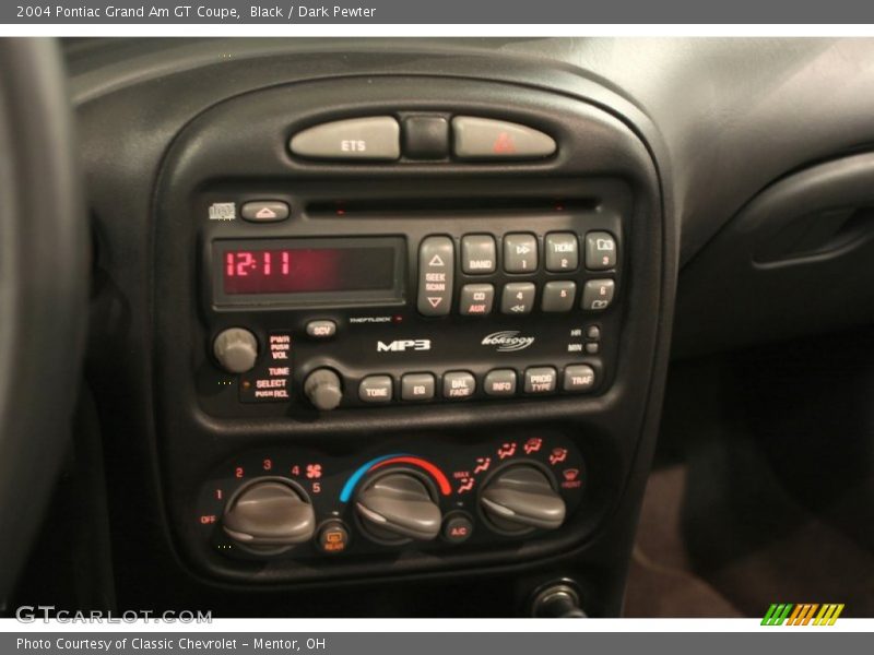 Black / Dark Pewter 2004 Pontiac Grand Am GT Coupe