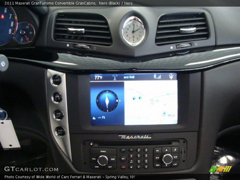 Nero (Black) / Nero 2011 Maserati GranTurismo Convertible GranCabrio